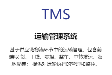 TMS运输管理系统